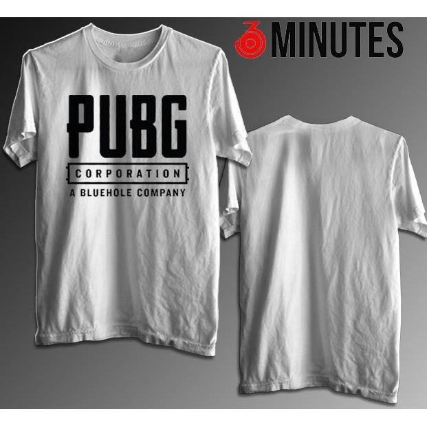 Promo Kaos Pubg Corporation A Bluehole Company T-Shirt Game Pubg