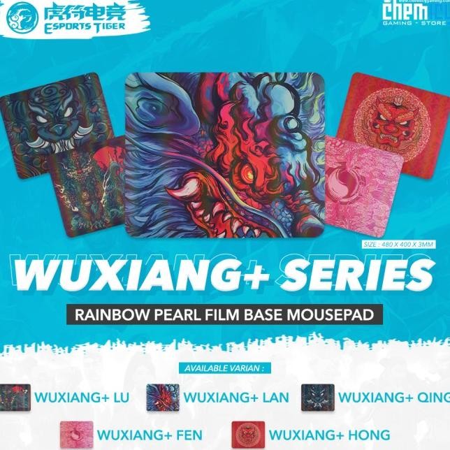 Tiger Arc Wuxiang+ Phaseless+ Rainbow Pearl Film Gang Mousepad