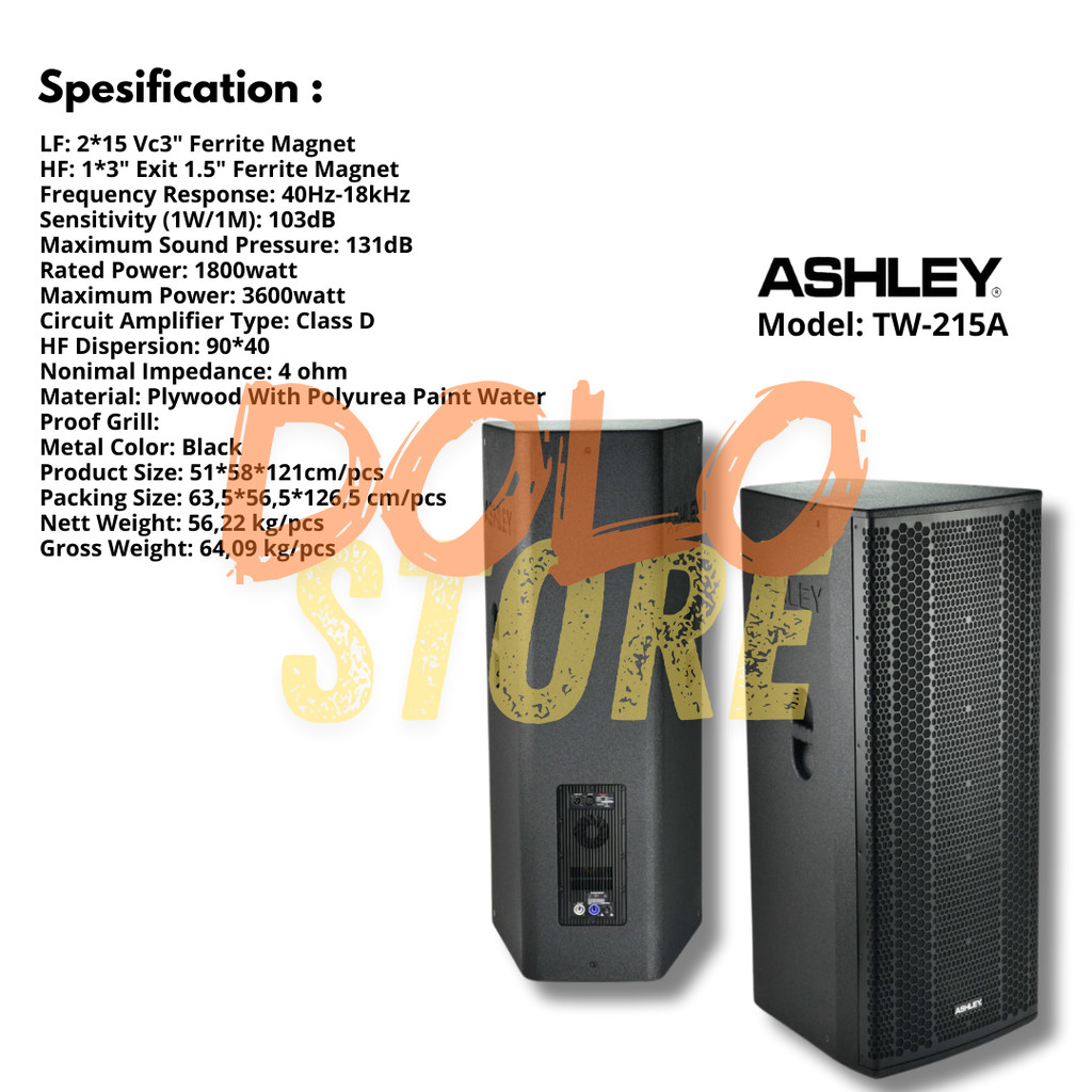 ORIGINAL ASHLEY ASHLEY TW-215A