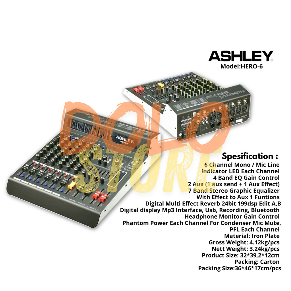 ORIGINAL ASHLEY MIXER ASHLEY HERO6