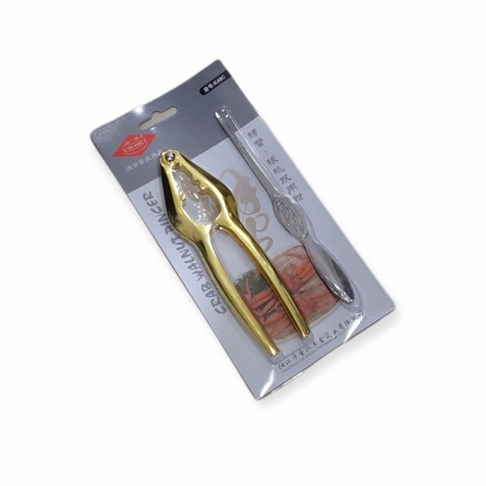 

Tang Kepiting Full Stainless Steel Pemecah Cangkang Kepiting