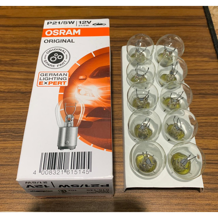 bohlam Lampu stop / senja Daihatsu ayla 2007- P21/5W Osram