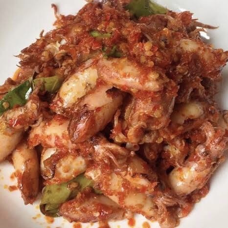 

Cumi Asin Balado 500G (1/2 Kilo) Homemade Cumi Sambel