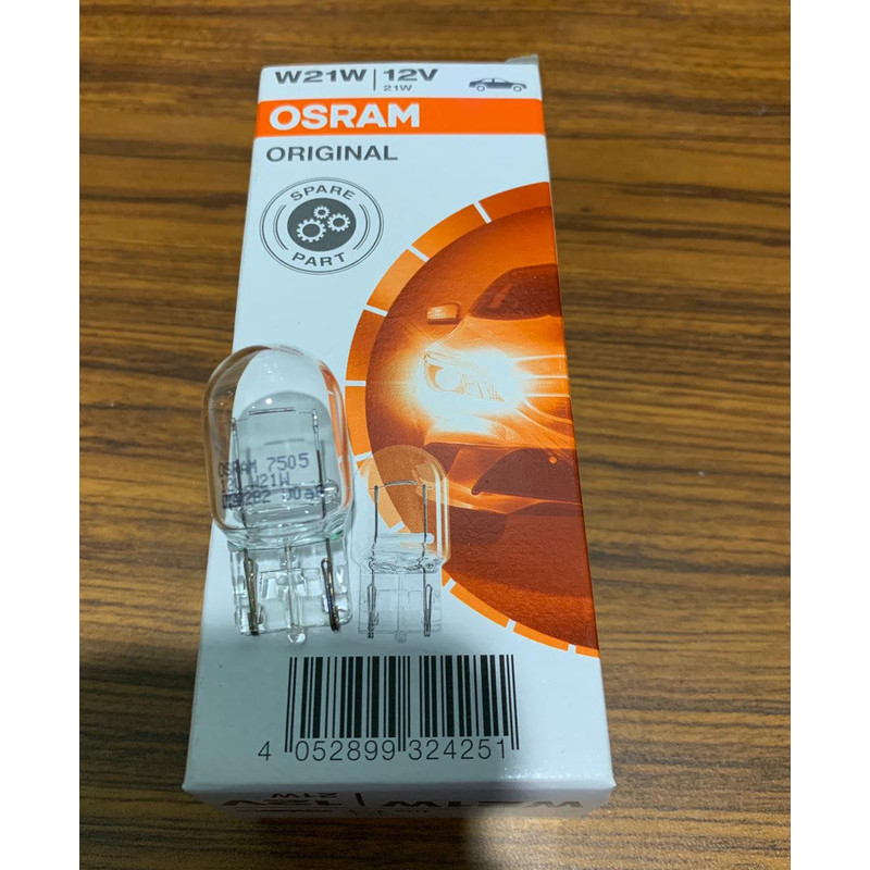 Bohlam lampu belakang mundur Mazda 3  W21W Osram
