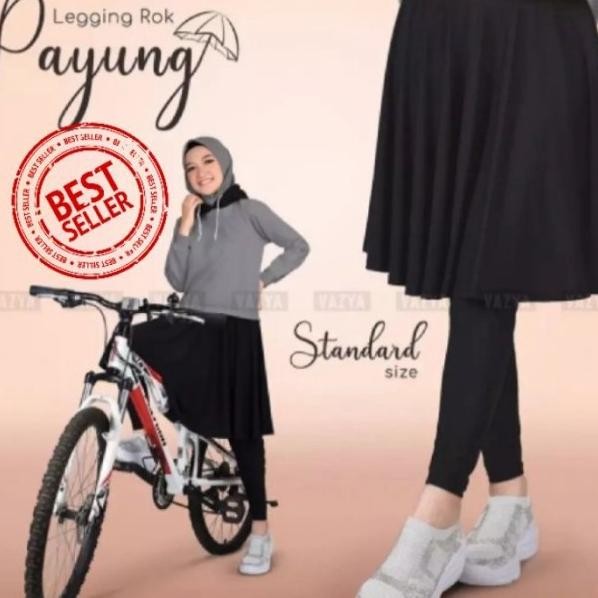 Legging Rok Sport Wanita