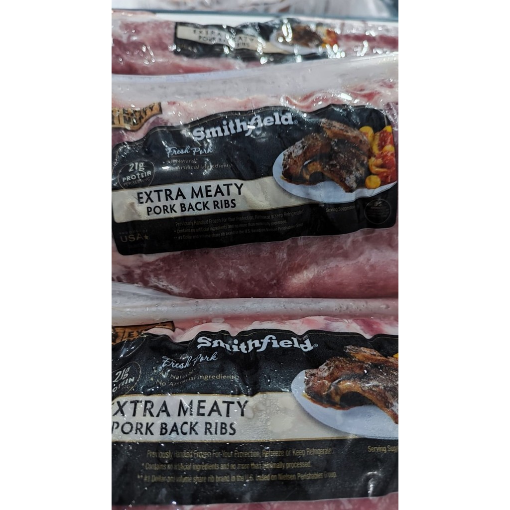 

Pork Baby Back Ribs Whole Coren/Iga Babi Utuh Import Coren