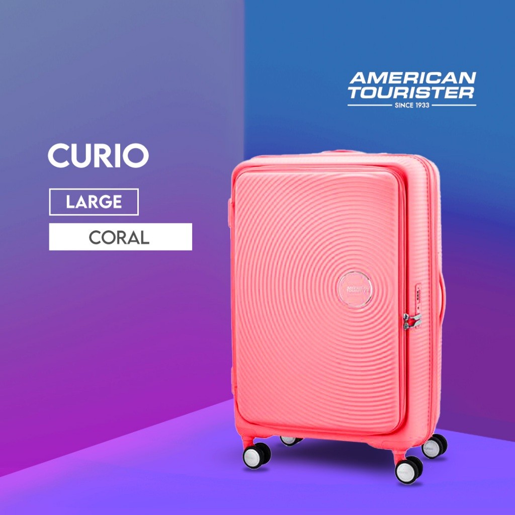 American Tourister Curio Koper Hardcase Large 28 inch – Coral