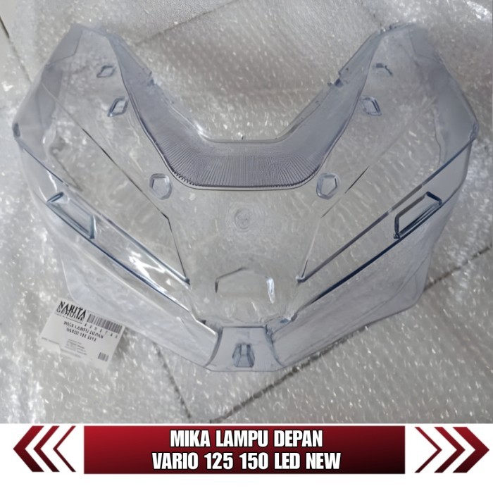 KACA MIKA LAMPU DEPAN VARIO 125 150 LED NEW 2018-2020