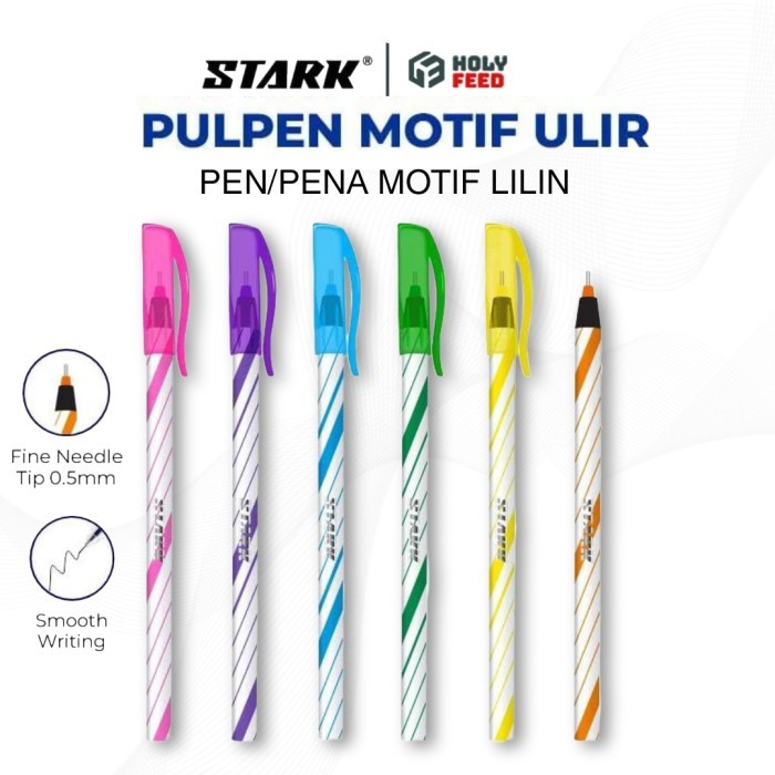 

Terbaru Stark ST9106 - Pen Lilin Pulpen Ulir Sekolah Kantor Tinta Hitam 100% ori
