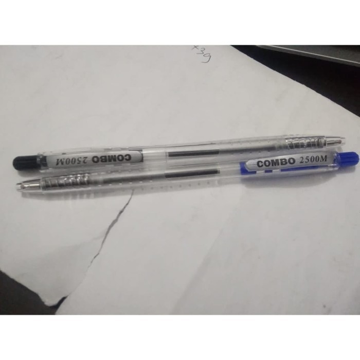 

Terbaru jual pulpen hitam ball paint bolpen alat tulis kantor ATK buku tulisan 100% ori