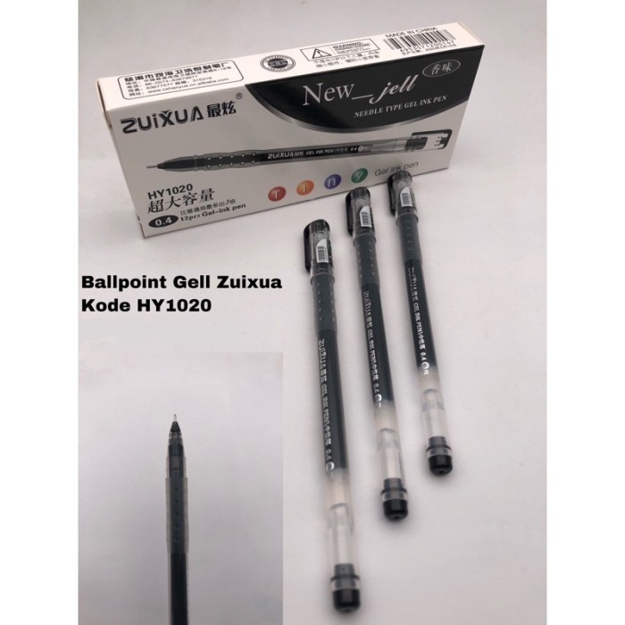 

Terbaru Pulpen / 12pcs pulpen gel office / ballpoint / Pulpen gel ZUIHUA 100% ori