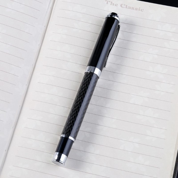 

Terbaru Stat Luxury Office Business Signature Engraved Metal Ballpoint Pen 100% ori