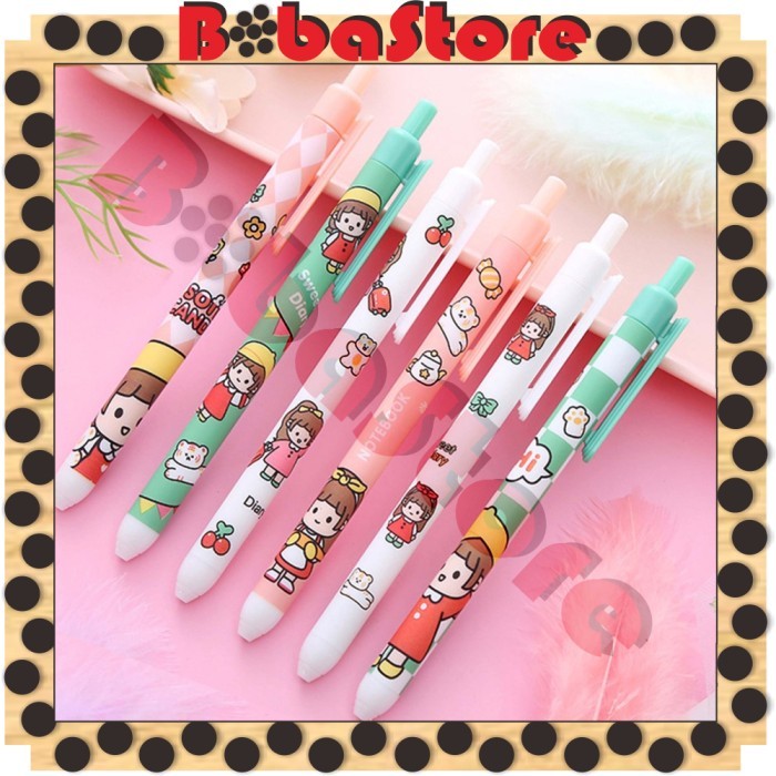 

Terbaru Bobastore Pulpen Gel Motif Cartoon Pulpen Pelajar Dan Kantor Pena Lucu 100% ori