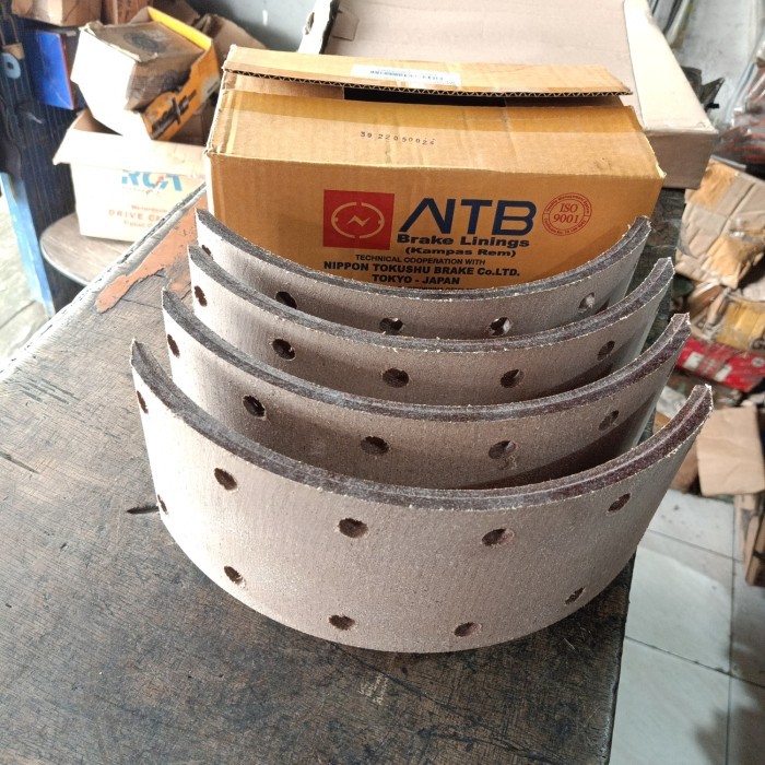 NTB Kampas Rem Brake Lining Belakang H134 Hino Dutro 130HD