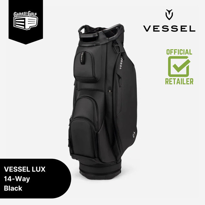 VESSEL LUX Cart Bag Golf Bla - Tas Stik