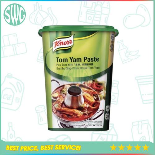 

KNORR Tomyum Paste / Pasta Tomyum 1.5 kg