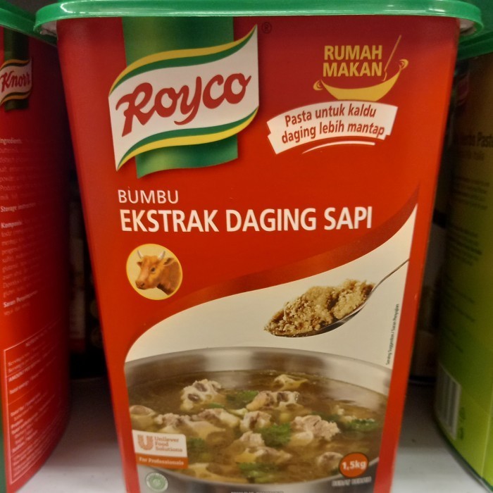 

royco bumbu extra daging sapi 1,5kg - terlaris