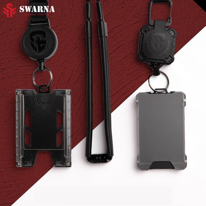 

Lanyard Tali Paragon - Lanyard Tactical - Lanyard ID Guard - Name Tag - Swarna Tactical