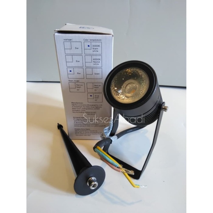 Lampu Taman Sorot Outdoor Philips 8 Watt Terlaris