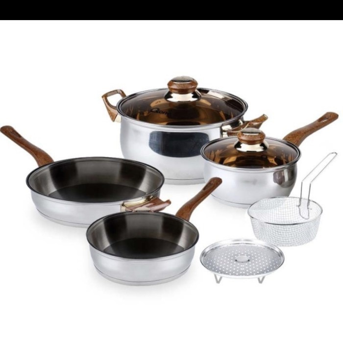 Oxone Panci Set OX911 OX 911 Stainless Cookware