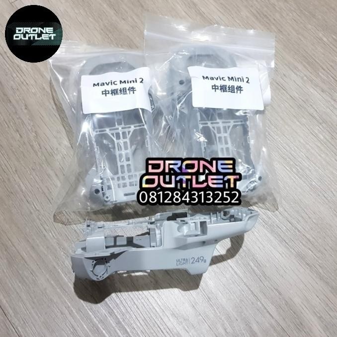 Body Middle Shell Frame Dji Mavic Mini 2 Original Bawah Casing Part