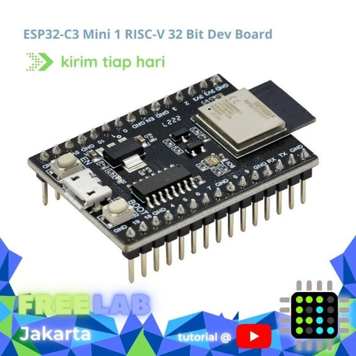 ESP32-C3 RISC-V Dev Board ESP32-C3-MINI-1 WiFi Bluetooth 5.0 ESP32 C3