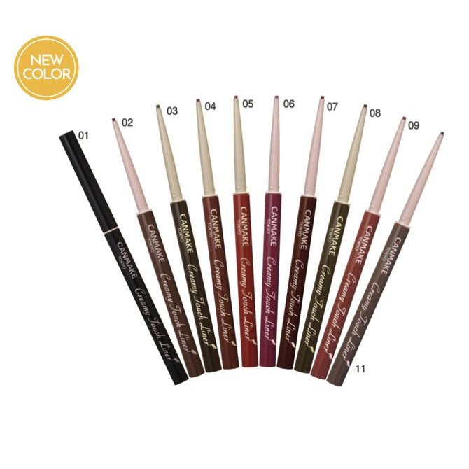 TERBARU - Canmake Creamy touch liner waterproof eyeliner