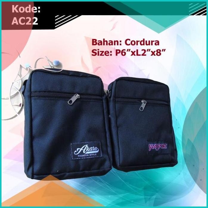 Selempang HP Gojek AC22 | Jansport Mini | Sling Bag Waist Bag Wanita