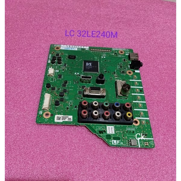 MB TV SHARP LC-32LE240M MAINBOARD TV SHARP LC 32LE240