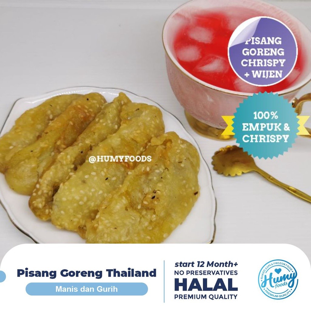 

PISANG GORENG THAILAND (12PCS) Homemade no pengawet