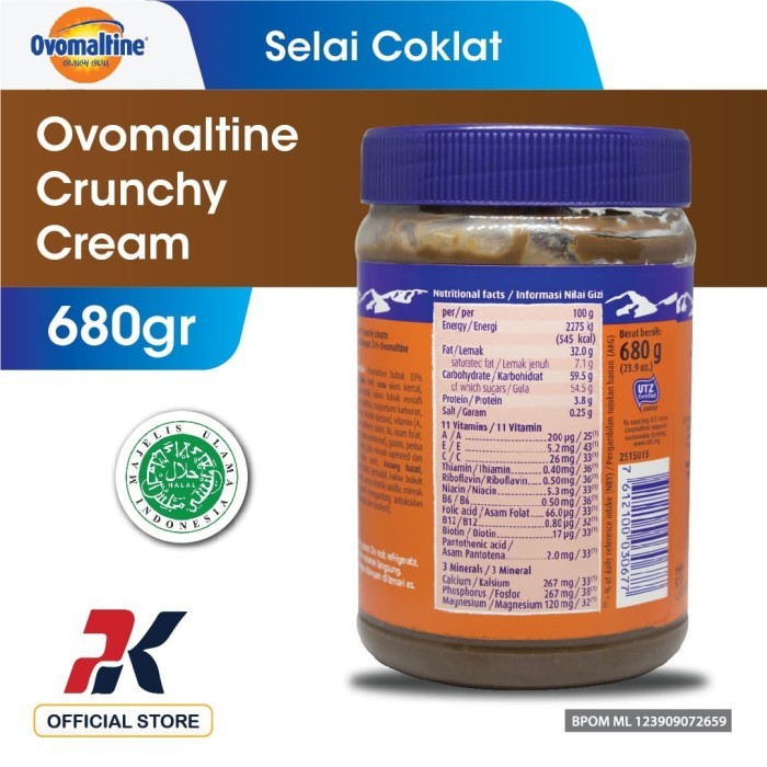 

Ovomaltine Crunchy Cream 680Gr New