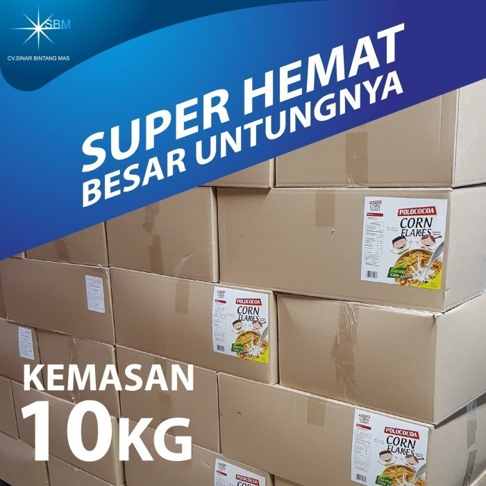 

Corn Flakes Polococoa Original 10 Kg Plain Diskon