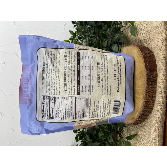 

Bob'S Red Mill Organic Gluten Free Quick Cooking Rolled Oats 794 Gram Terbaru
