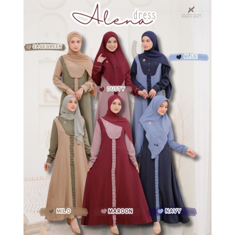 Alena Dress by Khairin Hijab