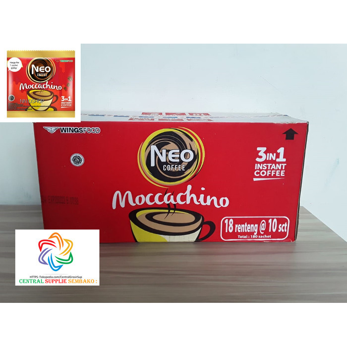 

Neo Coffee Mocachino [20Gr/180Pcs/1 Karton ] Terlaris