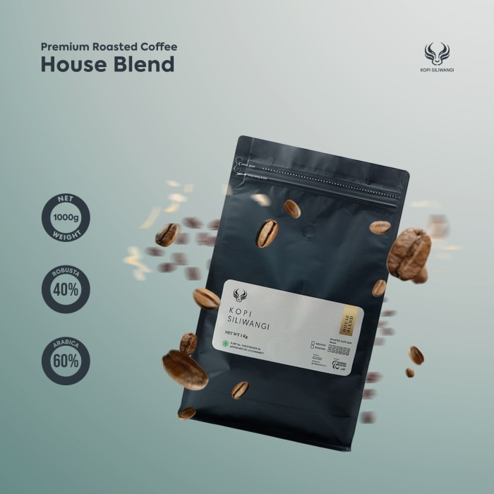 

Biji Kopi House Blend Java Preanger Espresso 1Kg - Kopi Siliwangi Diskon