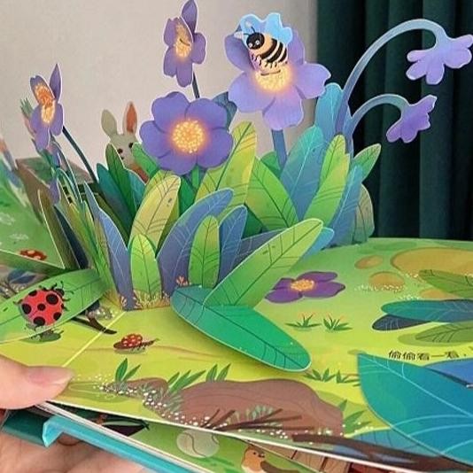 Sp - Kidn Buku Anak Pop Up 3D Books / Buku Cerita Anak 3D / Story Book Anak