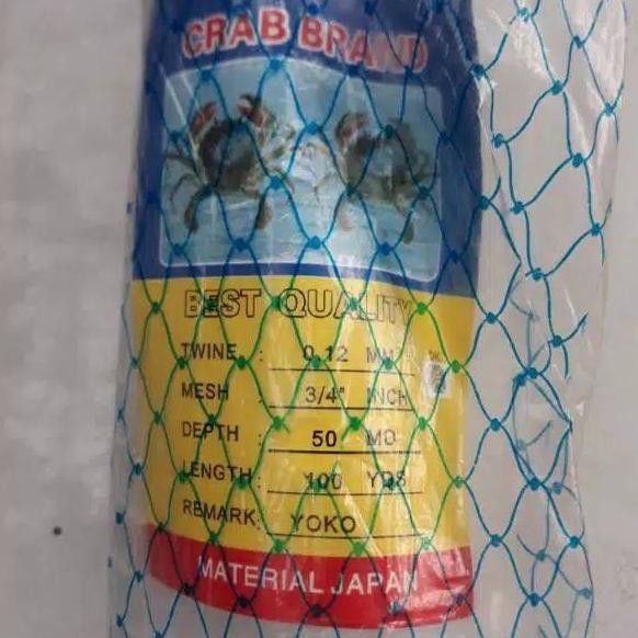 Jaring Ikan Sepat Wader Lubang Kecil 3/4 Inchi