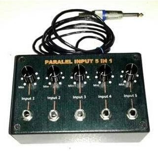 Paralel input mic 5 in 1