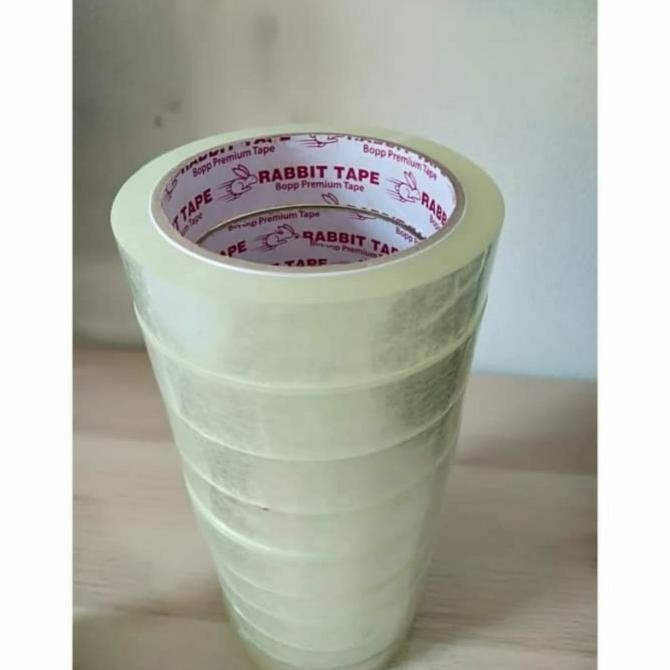 

Original (Dus) Lakban Bening 1 Inch, 1Inch 24Mm X 72 Yard, Kualitas Daimaru