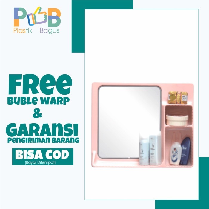 Rak Kamar Mandi Kabinet Kamar Mandi Kaca Kamar Mandi Maspion Mc-6 New