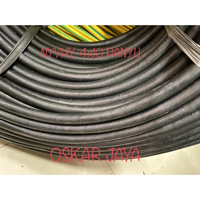 Kabel Nyyhy 4X10/Kabel Listrik Serabut Nyyhy 4X10 Panyu