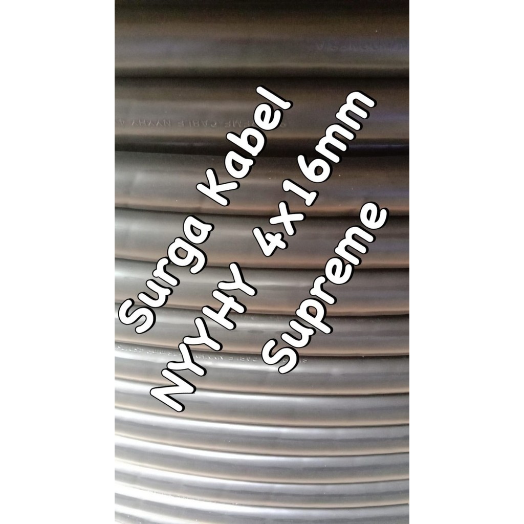 Nyyhy 4X16Mm Supreme/ Kabel Serabut 4 X 16/ Kabel 4X16/ Kabel Flexible