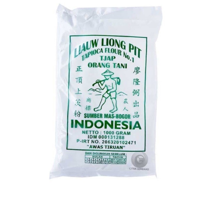 

Sagu Tani Cap Liauw Liong Pit 1 Dus Gojek/Grab Instan Only Diskon