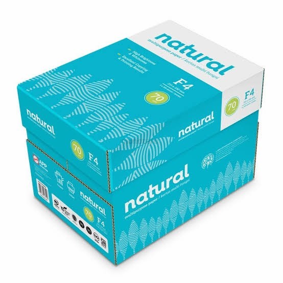 

Kertas Hvs Natural F4 70 Gr 1 Dus / 5 Rim Terbaik
