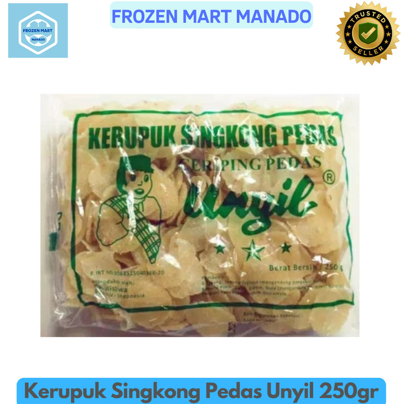 

Kerupuk Singkong Pedas Unyil 250gr - Frozen Mart Manado (Frozen Food Manado)