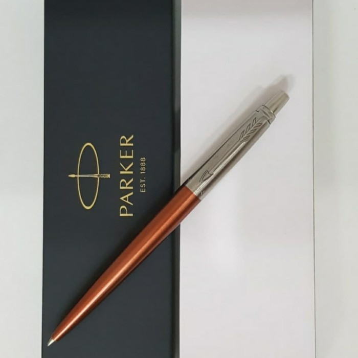 

Pulpen Parker Jotter Original Chelsea Orange Free Ukir Grafir Nama Promo