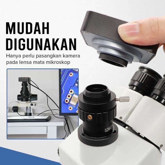

Kamera Mikroskop Industrial Magnifier Full Hd 38Mp 2K - V6 Barangbaru
