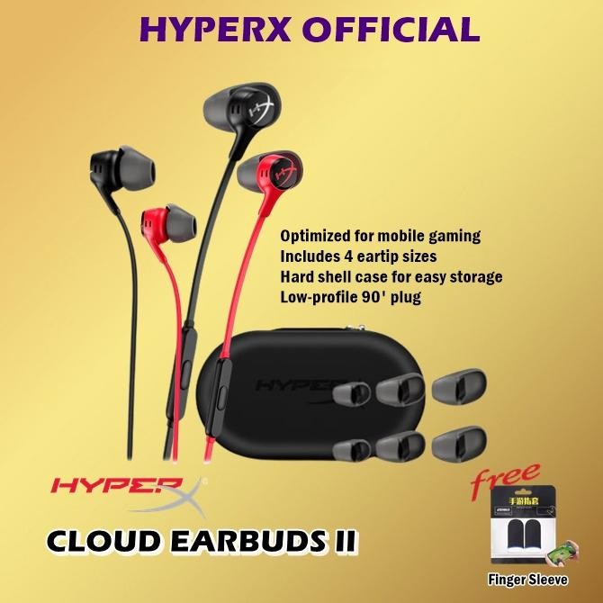 HyperX Cloud Earbuds II / Cloud Earbuds 2 Earphone Gaming Headset