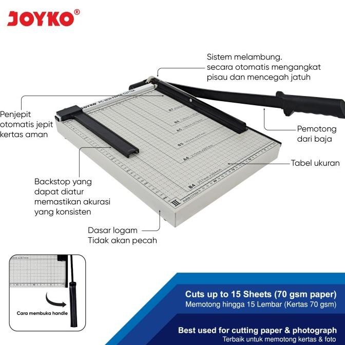 

Pemotong Kertas Paper Cutter Joyko